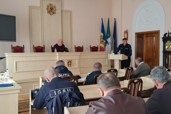 Ședința Comisiei Situații Excepționale a raionului Fălești, 11.03.2026