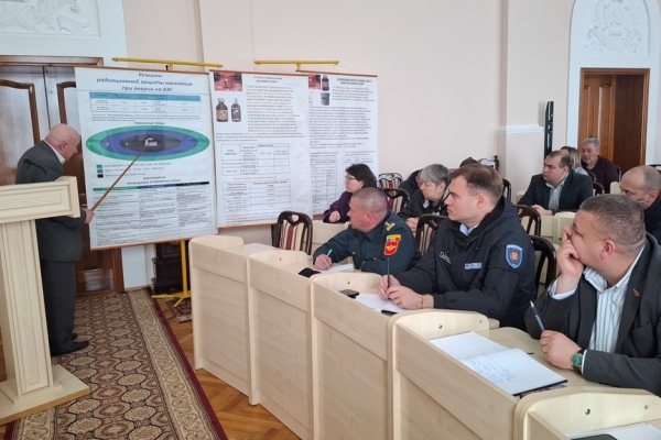 Antrenamente tactico - speciale ale Comisiei Situații Excepționale