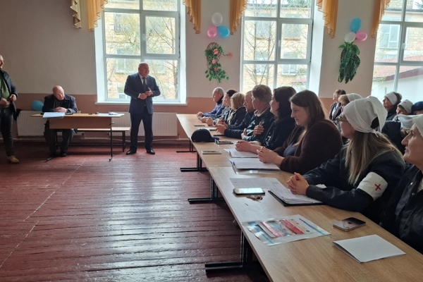 Aplicații la Protecția civilă în satul Izvoare