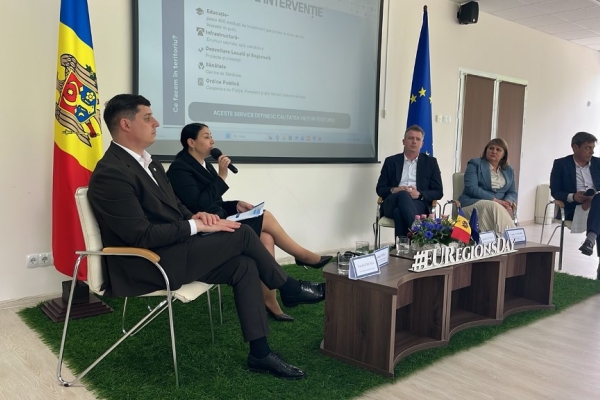 activitatea  „Democrația locală în acțiune: raioanele – piloni ai dezvoltării coeziunii teritoriale“