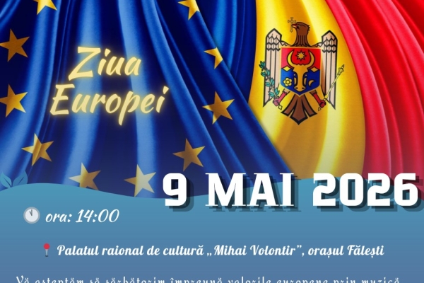 Sărbătorim Ziua Europei împreună! 🇲🇩
