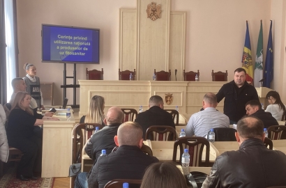 Siguranța în agricultură: producătorii agricoli din raionul Fălești, instruiți privind utilizarea rațională a produselor fitosanitare.