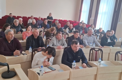 Siguranța în agricultură: producătorii agricoli din raionul Fălești, instruiți privind utilizarea rațională a produselor fitosanitare.