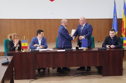 Acord de cooperare între județul Vaslui și Consiliul raional Fălești
