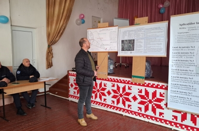 Aplicații la Protecția civilă în satul Izvoare