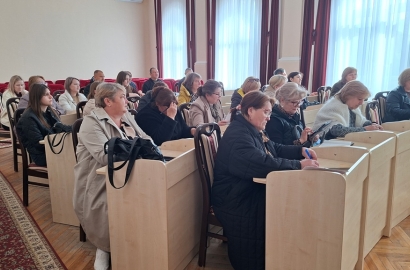 Ședința de lucru cu specialiștii în relații funciare și cadastru din primăriile raionului 