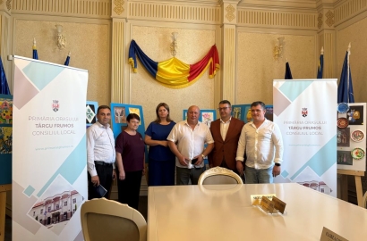 Vizită de lucru la Primăria orașului Târgu Frumos, România