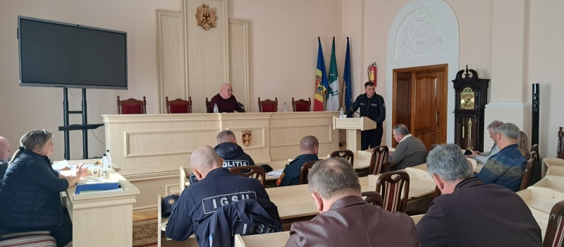 Ședința Comisiei Situații Excepționale a raionului Fălești, 11.03.2026