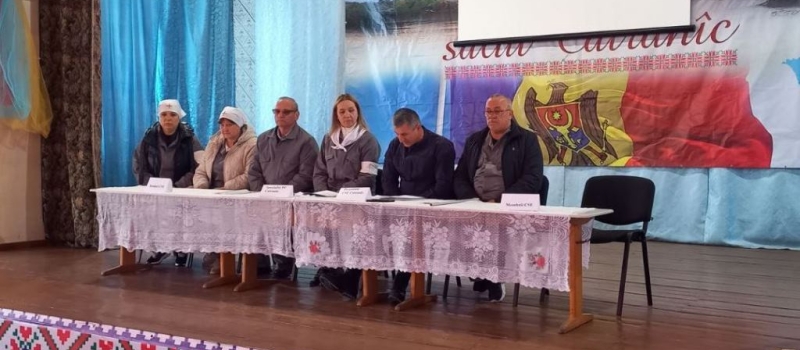 Aplicații la protecția civilă în satul Catranîc