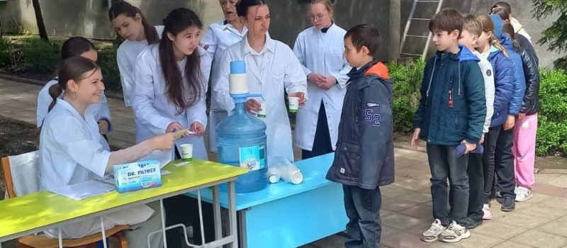 Aplicații la protecția civilă în satul Catranîc