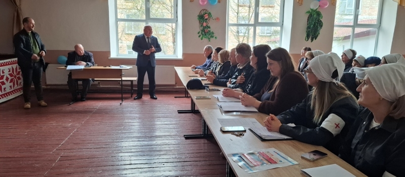 Aplicații la Protecția civilă în satul Izvoare