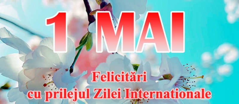 Mesaj de felicitare cu prilejul zilei internaționale a solidarității oamenilor muncii