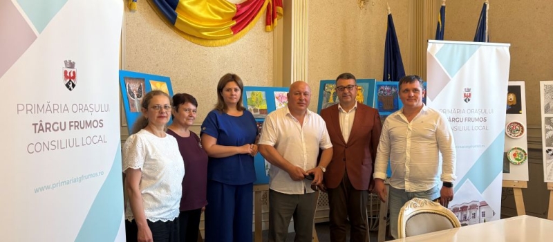 Vizită de lucru la Primăria orașului Târgu Frumos, România