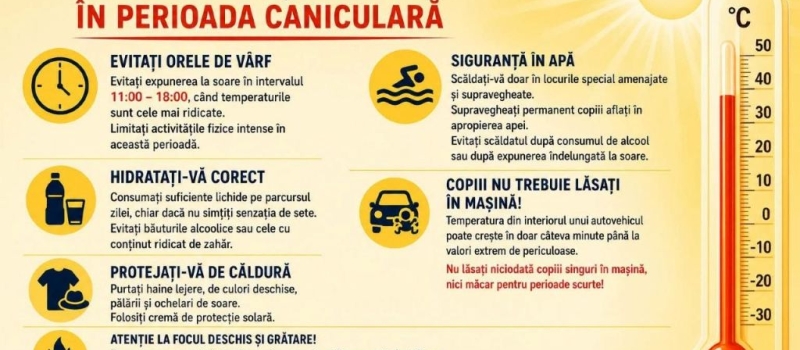 FENOMENELE VIZATE: VAL DE CĂLDURĂ (CANICULĂ)