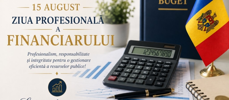 MESAJ DE FELICITARE CU PRILEJUL ZILEI FINANCIARULUI