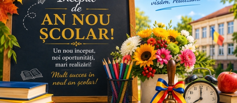 Mesaj cu prilejul zilei de 1 Septembrie – Ziua Cunoștințelor