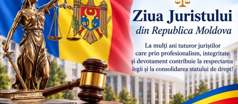 MESAJ DE FELICITARE „ZIUA JURISTULUI”