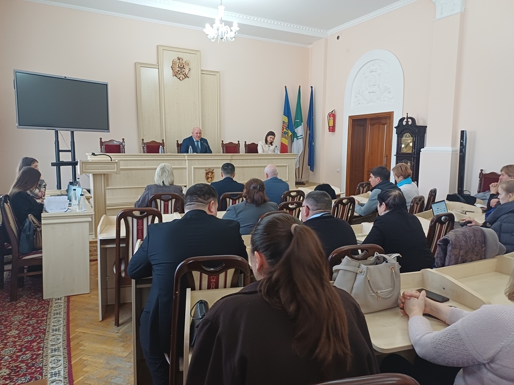 04 martie 2026,  sala de ședințe a Consiliului raional Fălești