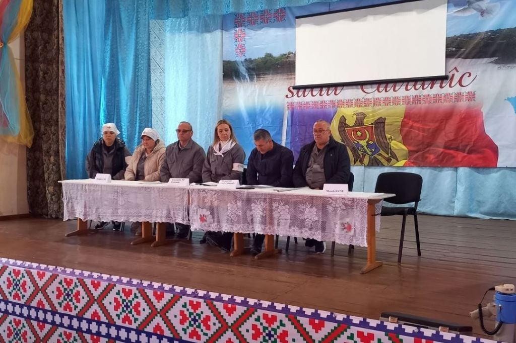Aplicații la protecția civilă în satul Catranîc