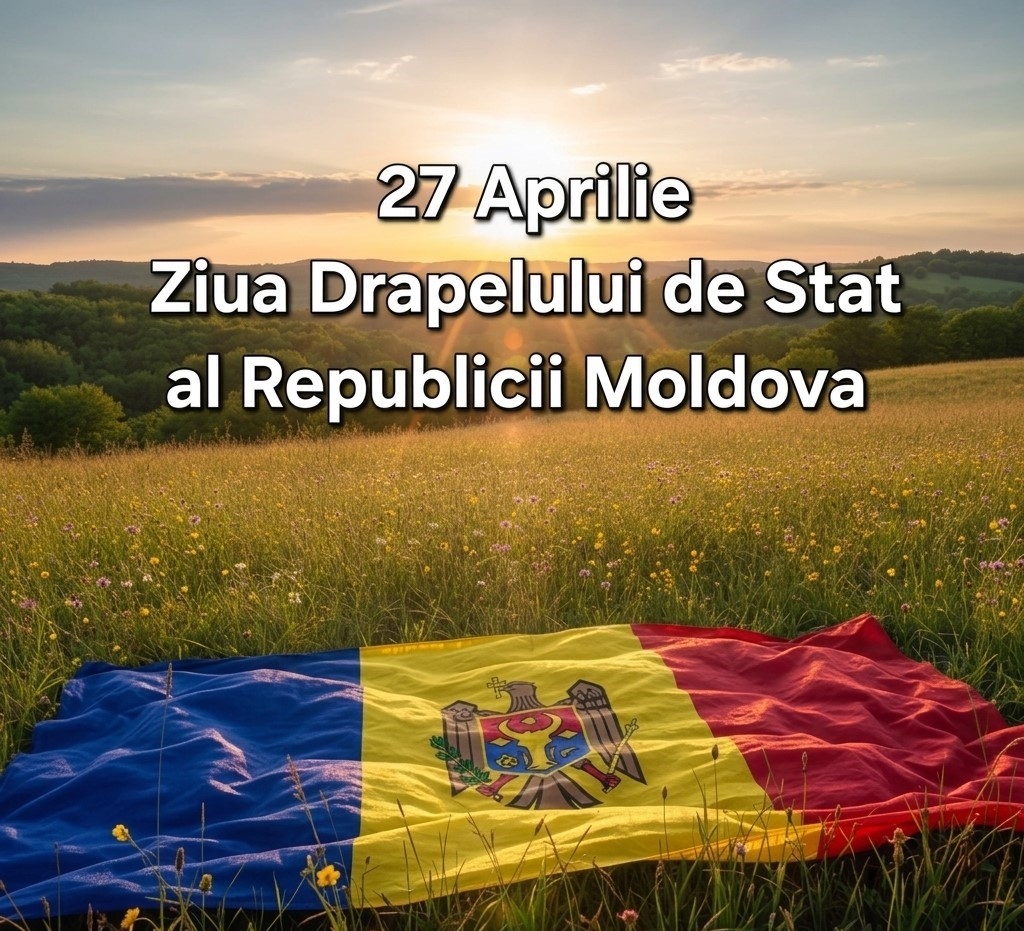27 aprilie - Ziua Drapelului de Stat al Republicii Moldova