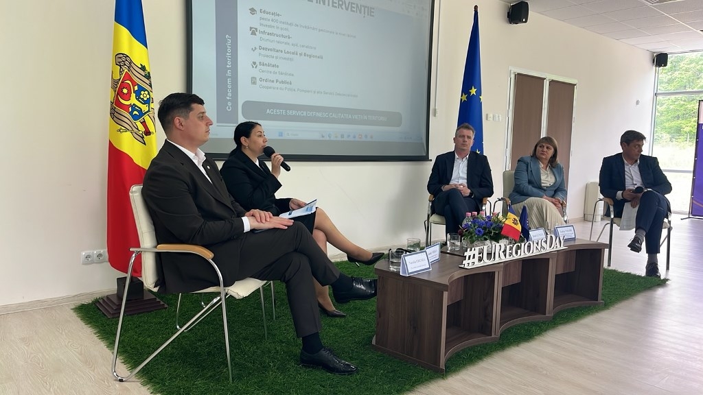 activitatea  „Democrația locală în acțiune: raioanele – piloni ai dezvoltării coeziunii teritoriale“