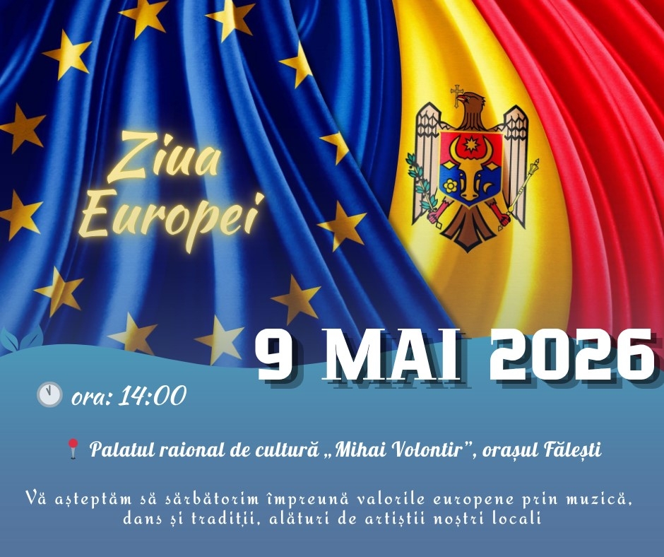 Sărbătorim Ziua Europei împreună! 🇲🇩