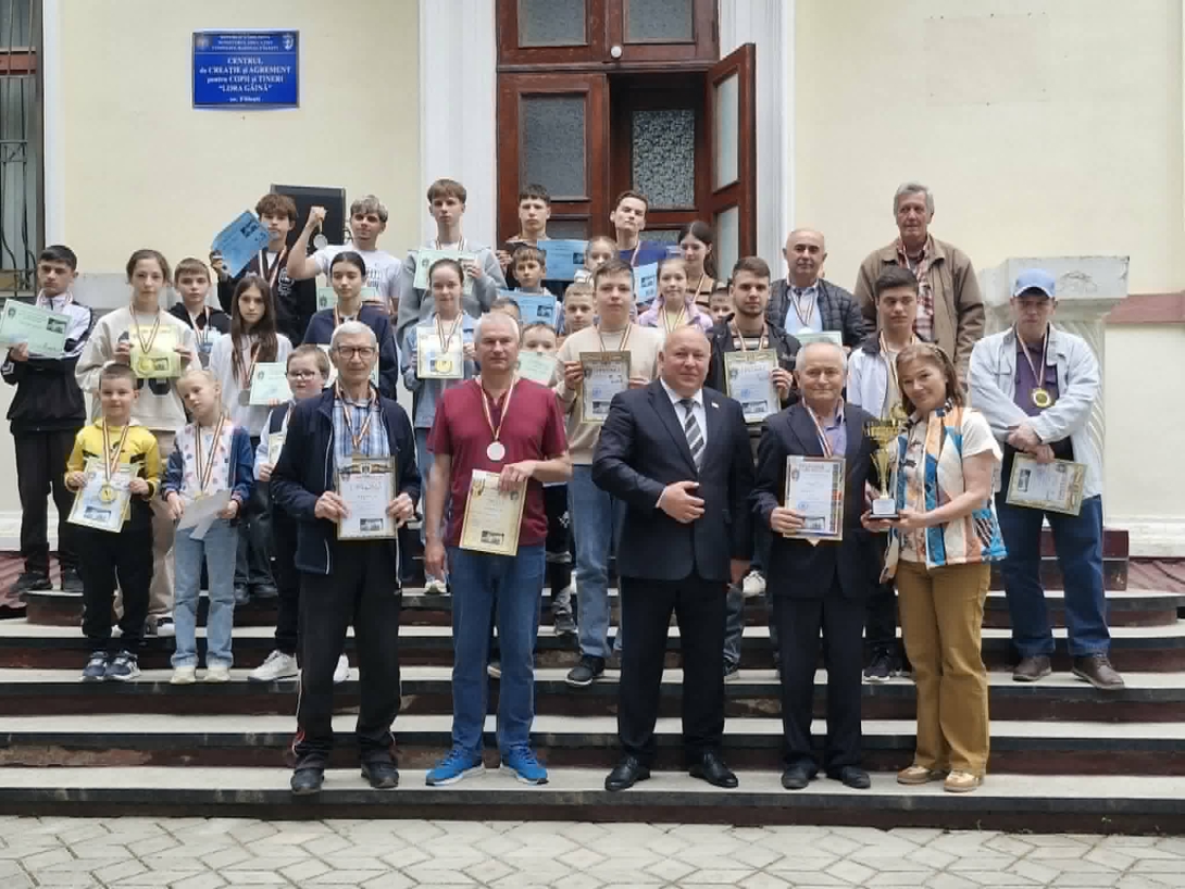 „Cupa Președintelui raionului Fălești” la șah și-a desemnat învingătorii