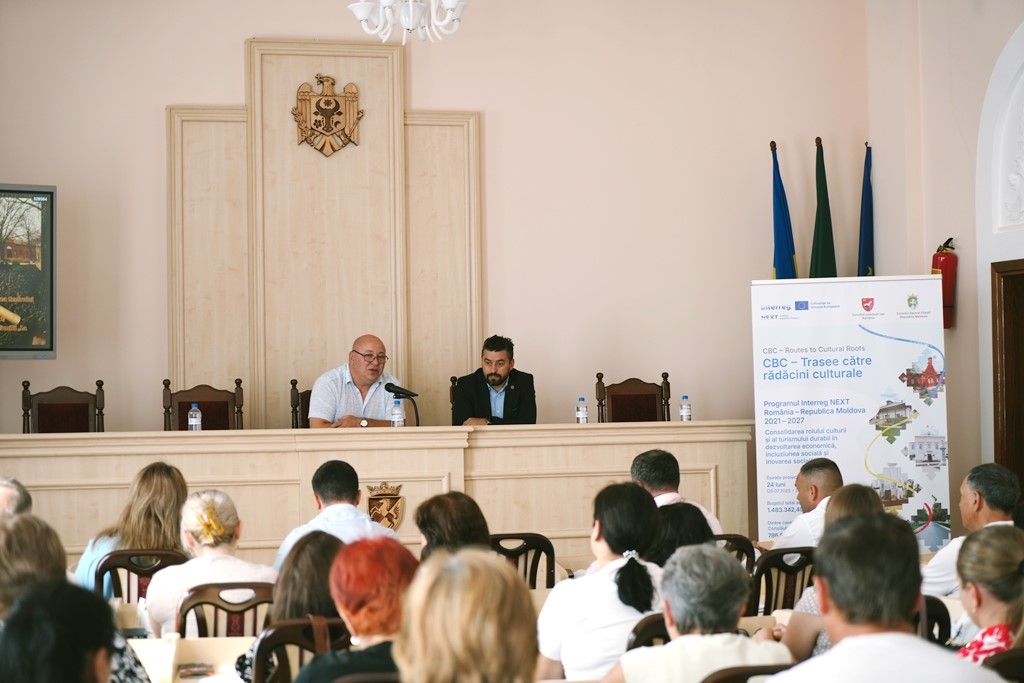 Proiectul transfrontalier „CBC – Routes to Cultural Roots", lansat oficial la Fălești: investiție europeană în patrimoniul cultural
