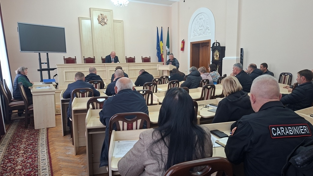 Ședința Comisiei teritoriale de management al situațiilor de criză a raionului Fălești